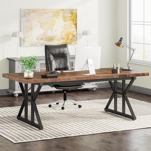 Seventy Inch Executive Desk For Office Workstation