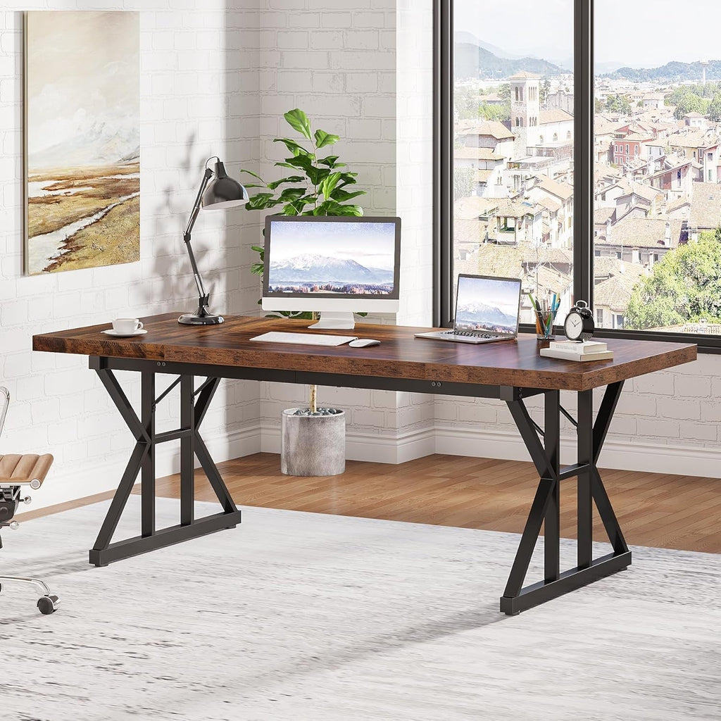 Seventy Inch Executive Desk For Office Workstation